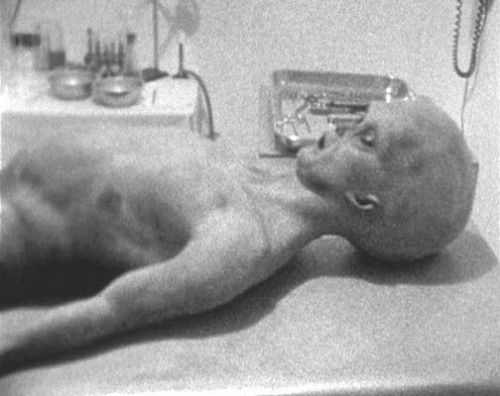 The alien autopsy was too obviously faked, but are we that far away from finding extra terrestrials? I bet within my lifetime.
